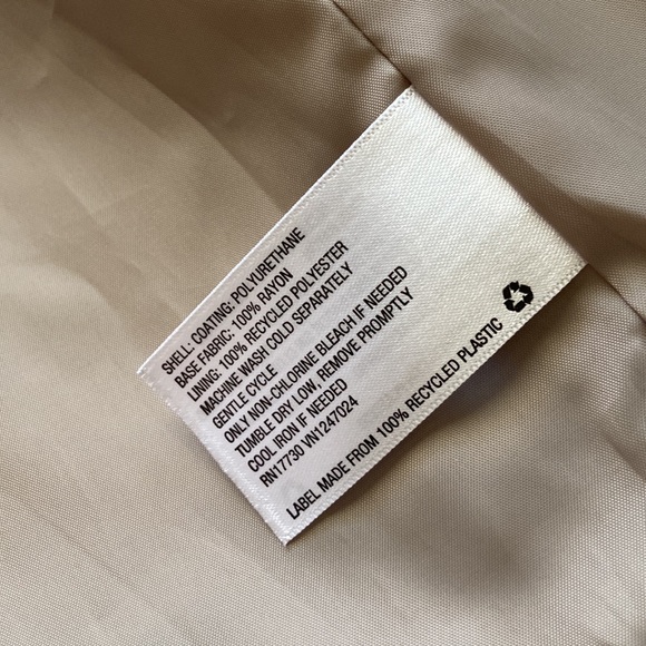 A New Day Anorak Faux Leather Frontier Brown Jacket - Picture 13 of 16